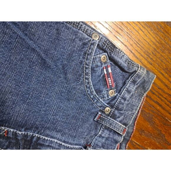 New Vintage 7R Bugle Boy Bud, Jr Cotton Denim Blue Jeans with 6 Pockets NWT - Picture 4 of 5